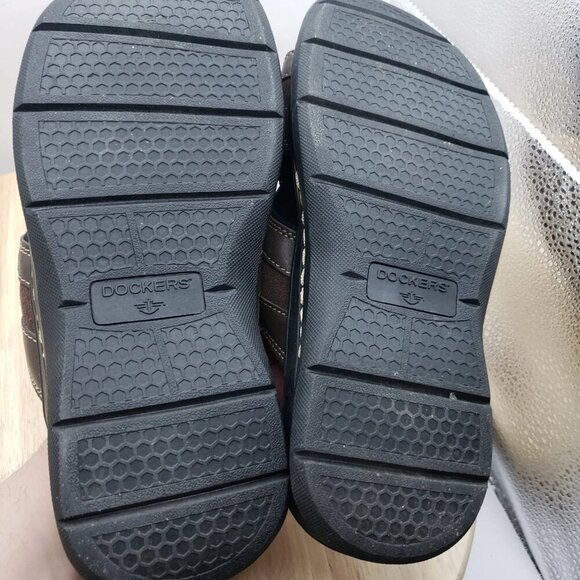Dockers Men's Memory Foam Fusion Footbed Brown Sandals Slides Size 7 M - Picture 8 of 9